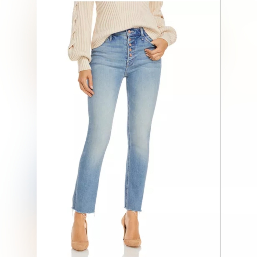 MOTHER Pixie Dazzler Ankle Fray -Au Revoir- Size 25